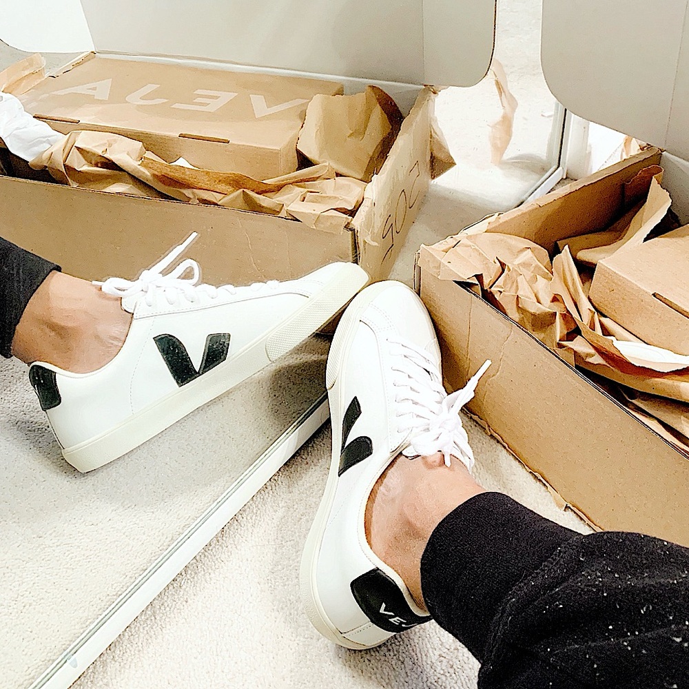VEJA ESPLAR Sneakers Extra_White_Black